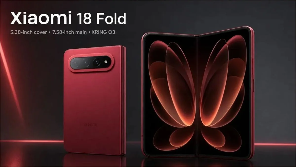 Xiaomi 18 Fold, katlanabilir telefon, Xring O3, HyperOS 4, Xiaomi